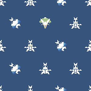 画像集#014のサムネイル/ポケモン柄で作れる「ポケモンシャツ」,柄は「ポケモン 金・銀」からの100種追加で全251種に。余分な生地を使ったマスクのプレゼントも