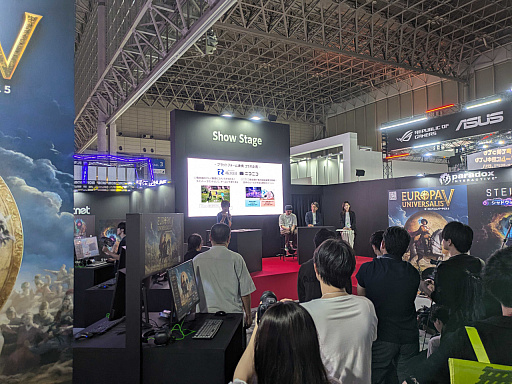 画像ギャラリー No.004のサムネイル画像 / TGS 2025の4Gamerブースでは，今回もコスプレイヤーの撮影会を実施。Paradox Interactiveの新作「Europa Universalis V」や「Stellaris」の新DLCも体験可能［TGS2025］