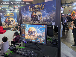 画像ギャラリー No.005のサムネイル画像 / TGS 2025の4Gamerブースでは，今回もコスプレイヤーの撮影会を実施。Paradox Interactiveの新作「Europa Universalis V」や「Stellaris」の新DLCも体験可能［TGS2025］