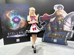 画像ギャラリー No.006のサムネイル画像 / TGS 2025の4Gamerブースでは，今回もコスプレイヤーの撮影会を実施。Paradox Interactiveの新作「Europa Universalis V」や「Stellaris」の新DLCも体験可能［TGS2025］