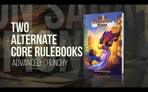 画像ギャラリー No.007のサムネイル画像 / 格闘ゲームやベルトスクロールACTの世界を楽しめるTRPG「Champion Saga」，クラファンを実施中。格闘技やスーパーパワーで，悪党を倒せ