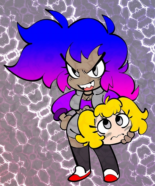 画像ギャラリー No.003のサムネイル画像 / 巨乳美女となり，敵を打ち上げてコンボを決める。個性派TRPG「Oppai Sluggerz」がクラウドファンディングを実施中