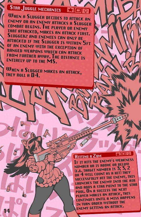 画像ギャラリー No.007のサムネイル画像 / 巨乳美女となり，敵を打ち上げてコンボを決める。個性派TRPG「Oppai Sluggerz」がクラウドファンディングを実施中