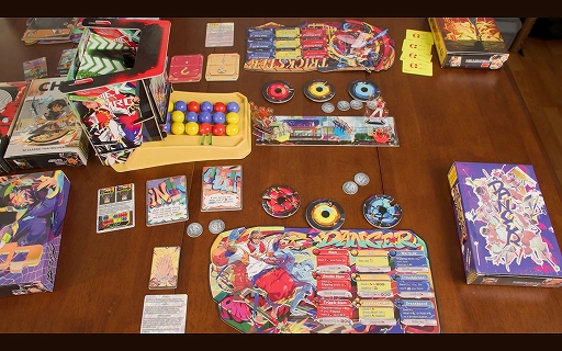 画像ギャラリー No.012のサムネイル画像 / マーブルを揃えて消し，必殺技を放て！ 落ちものパズルと対戦格闘を組み合わせたボードゲーム「Re;MATCH」のクラファンを実施中